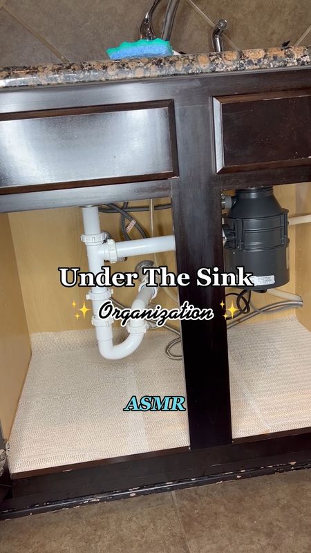 Under the sink organization for kitchen and cleaning products! 

#LTKhome