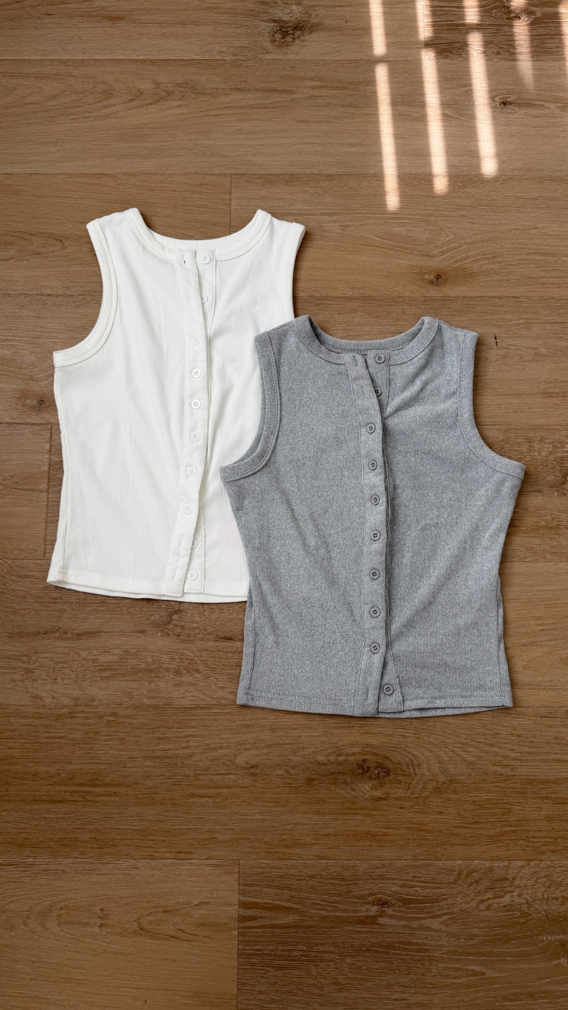 Button down tank tanks on Amazon now under 15! Wear smalls 

#LTKootd #LTKmomlife #LTKTravel