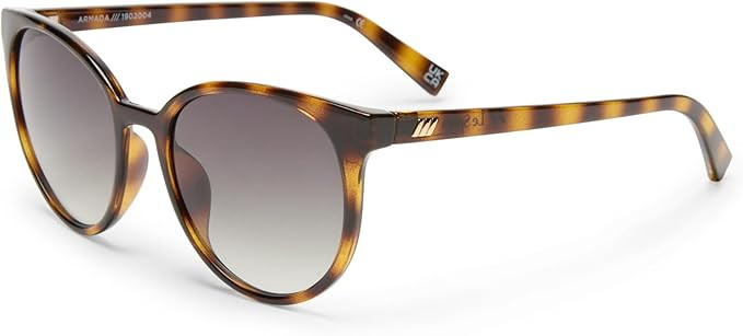 Le Specs Women's Armada Sunglasses, Black/Smoke Grad, One Size | Amazon (US)