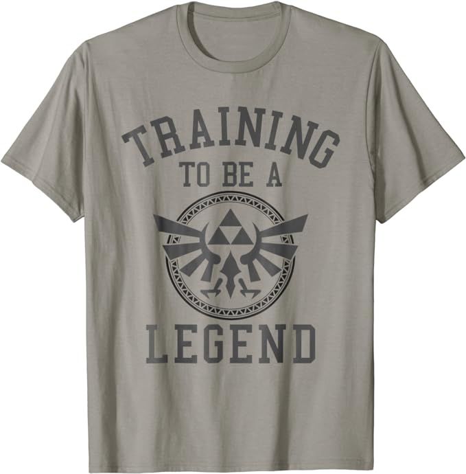 Nintendo Zelda Training To Be A Legend Badge Graphic T-Shirt | Amazon (US)