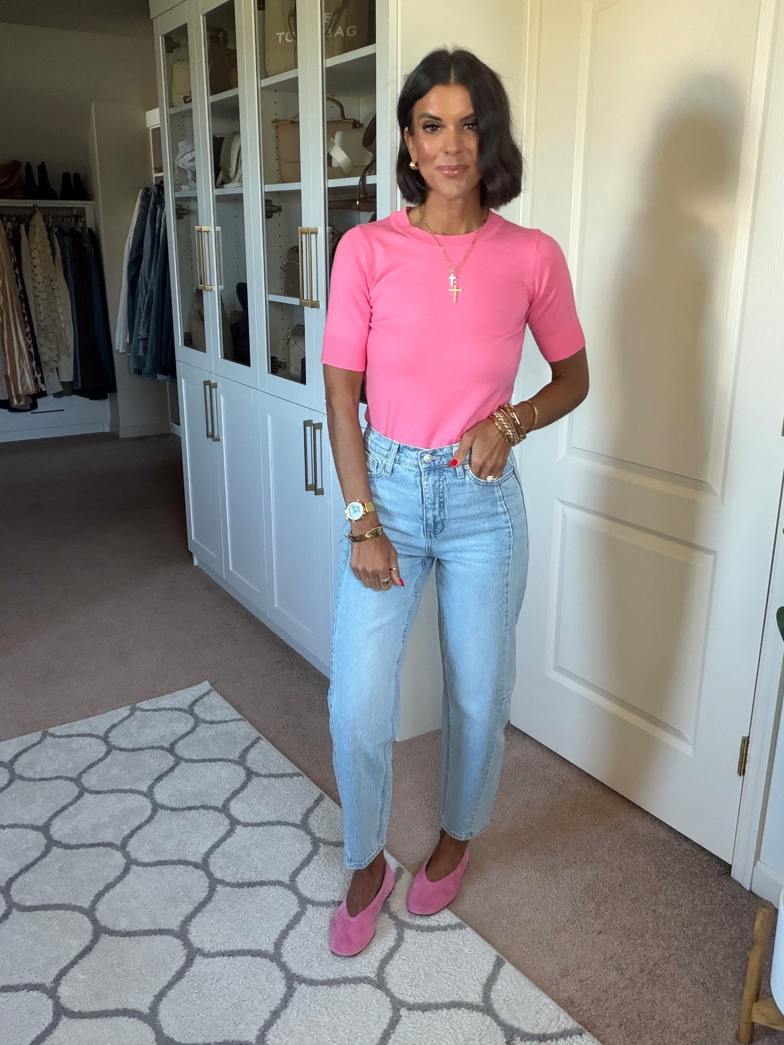 Love this Walmart sweater! Perfect for spring! Size xs 
Jeans tts 

#LTKSeasonal #LTKmomlife #LTKgrwm