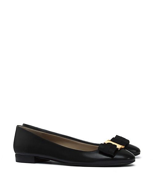 Tory Burch Gemini Link Bow Flats | Tory Burch US