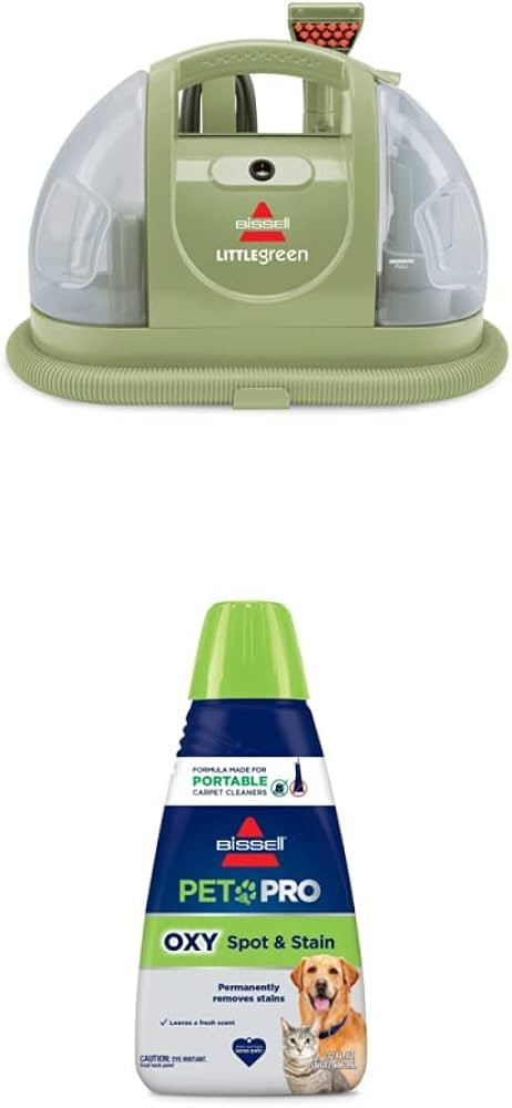 BUNDLE Little Green Portable Carpet Cleaner + PET PRO OXY Spot & Stain Formula, 32 oz. | Amazon (US)