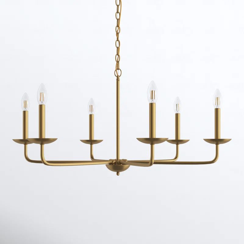 Baltray 6 - Light Dimmable Classic / Traditional Chandelier | Wayfair North America