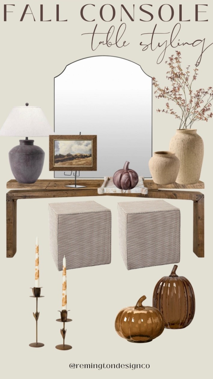 Fall console table styling 🫶🏻 Loving these fall home finds, they make any space feel so cozy!

Style tips - Home decor - Fall style tips - Fall home finds - Console table decor - Home decor 

#LTKHome #LTKStyleTip #LTKSeasonal