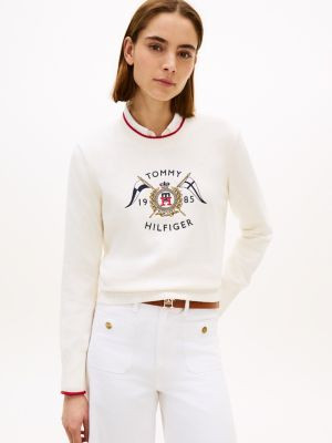 Nautical Crest Logo Sweater | Tommy Hilfiger | Tommy Hilfiger (US)