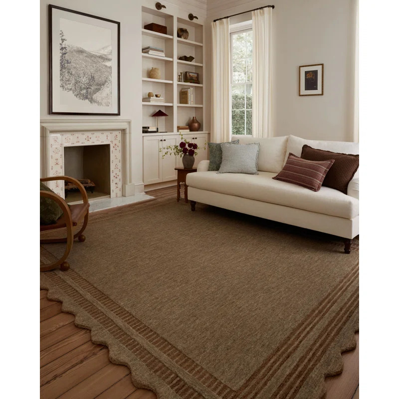 Chris Loves Julia x Loloi Scottie Mocha / Clay Area Rug | Wayfair North America
