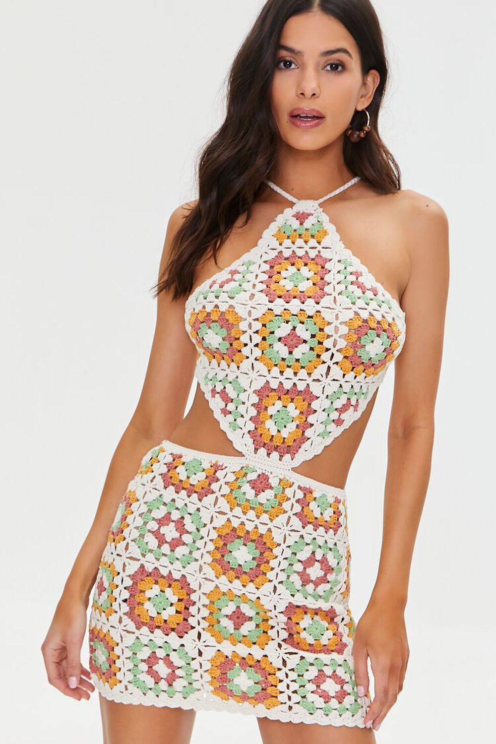 Cutout Crochet Mini Dress | Forever 21 (US)