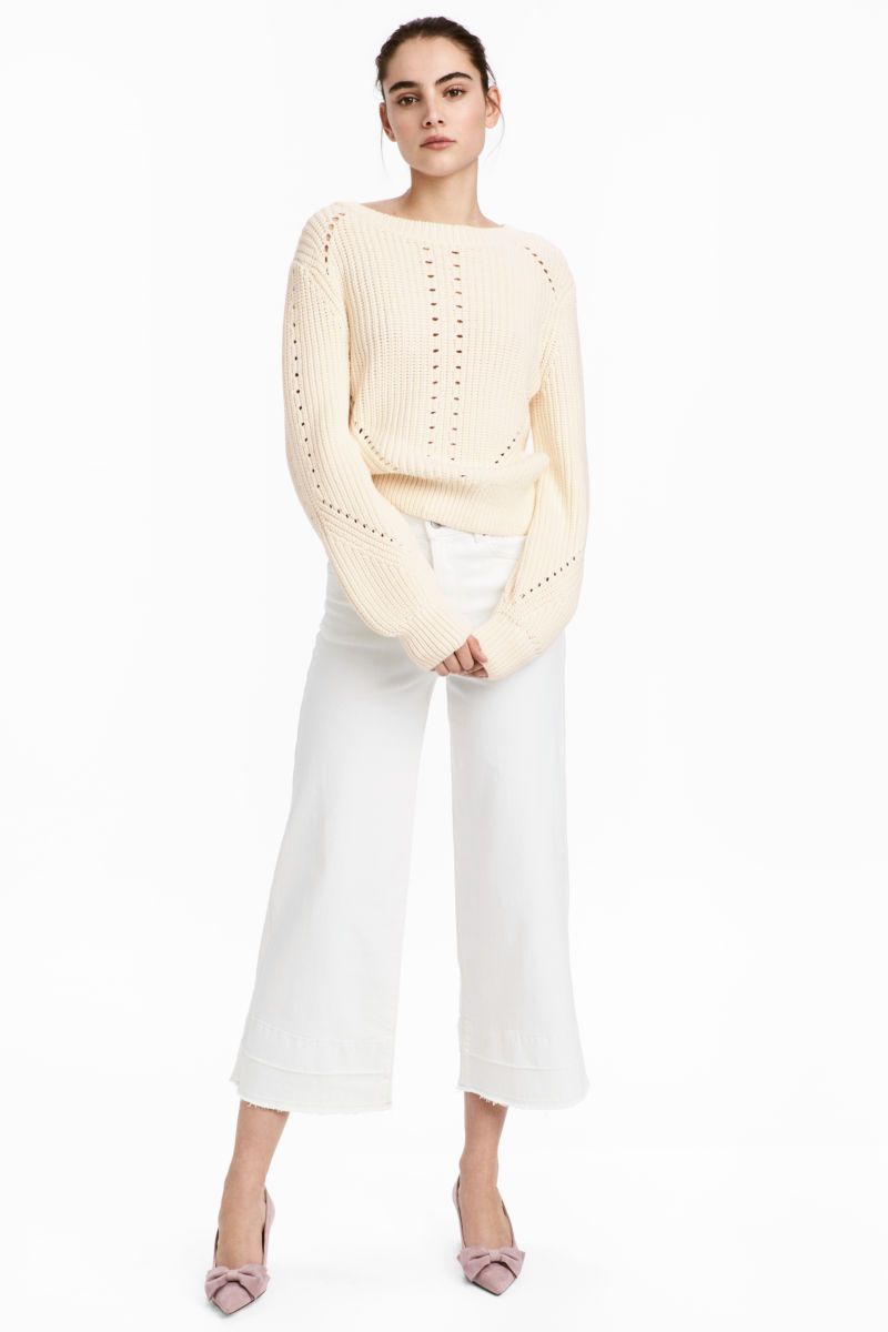 H&M Denim Culottes High waist $29.99 | H&M (US)