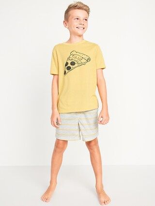 Short-Sleeve Graphic Pajama Set for Boys | Old Navy (US)