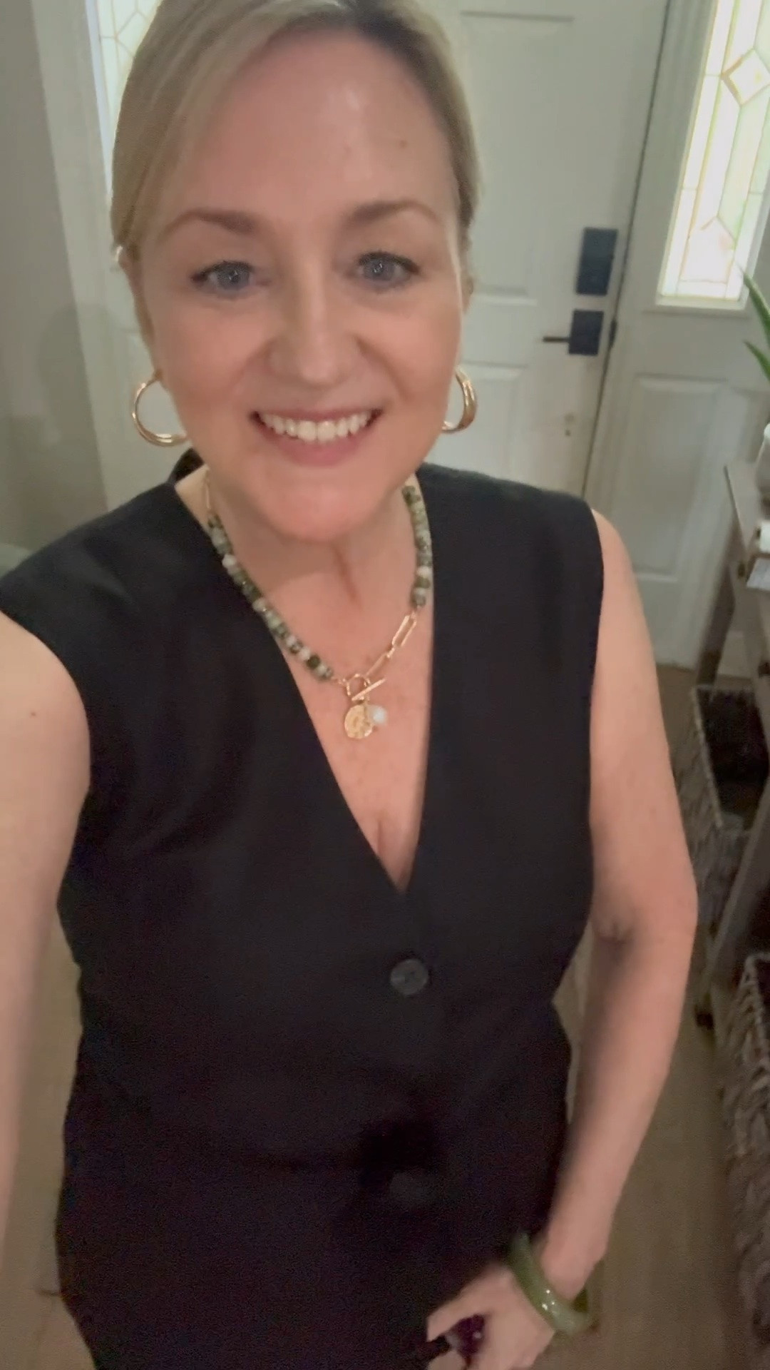 Love this long linen blend vest. It’s perfect for a business casual outfit. I also love all the new jewelry and accessories from loft. Spring outfit, summer outfit ￼

#LTKMothersDay #LTKootd #LTKSeasonal