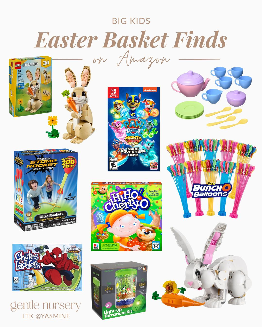 Here are some Easter finds for kids preschool and up!
