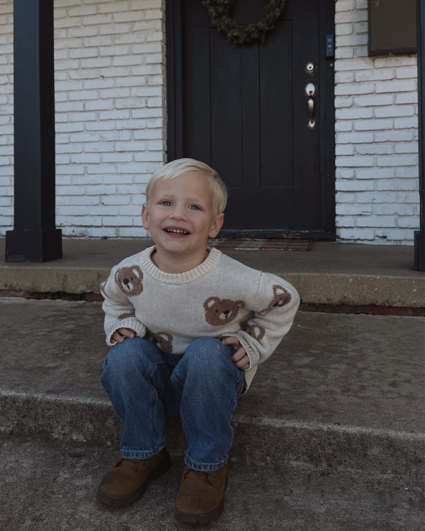 The cutest sweater from Target for this fall/winter !!! 🤎🥹🧸🍂

And it’s only $10 today for Black Friday !!! 

#targetfinds #toddlerfinds #targetblackfriday 

#LTKKids #LTKCyberWeek #LTKGiftGuide