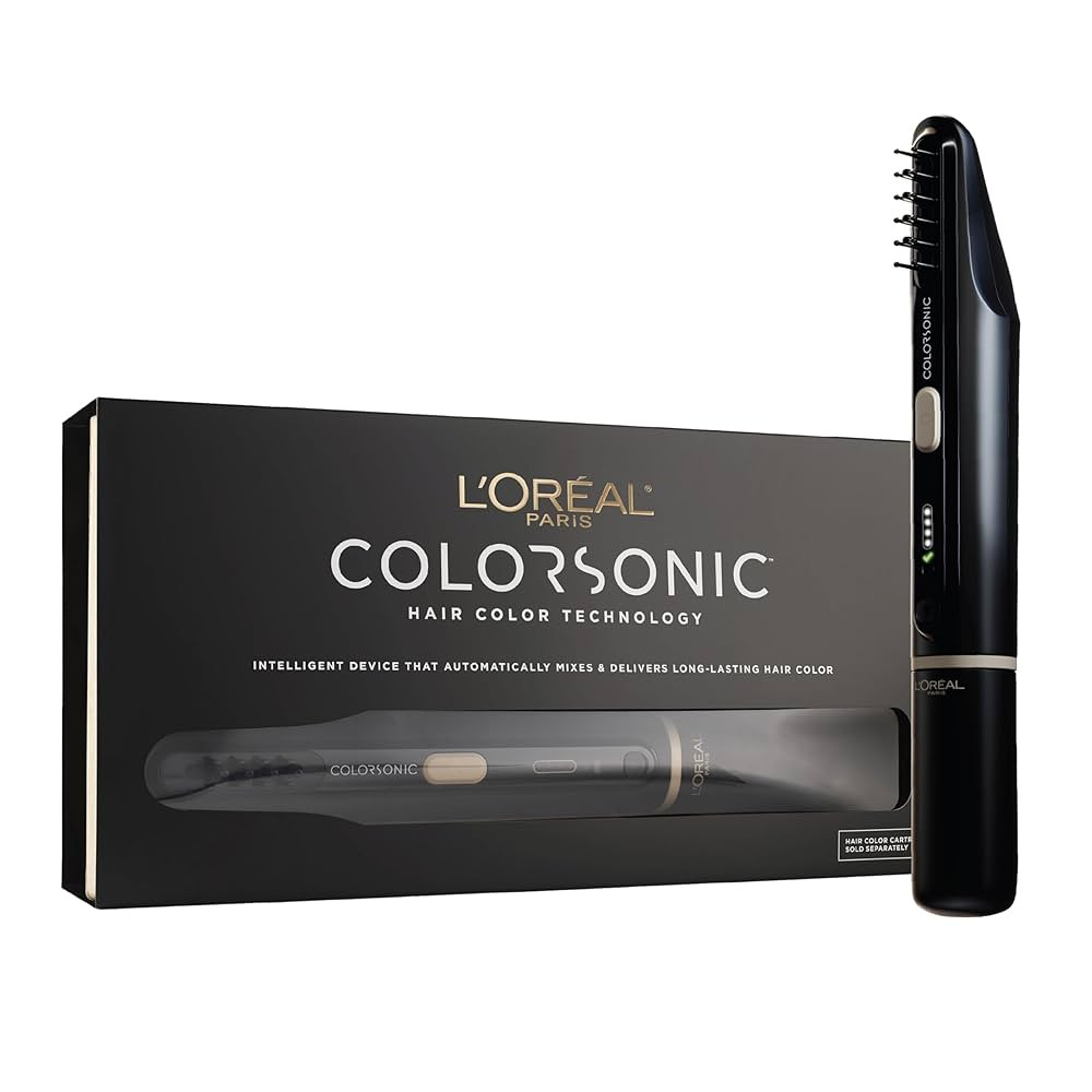 L'Oreal Paris Colorsonic Permanent Hair Dye Coloring Device for Root Touch Up, All Over Color, an... | Amazon (US)