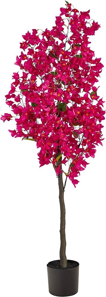 Nearly Natural 5ft. Bougainvillea Artificial Tree | Amazon (US)