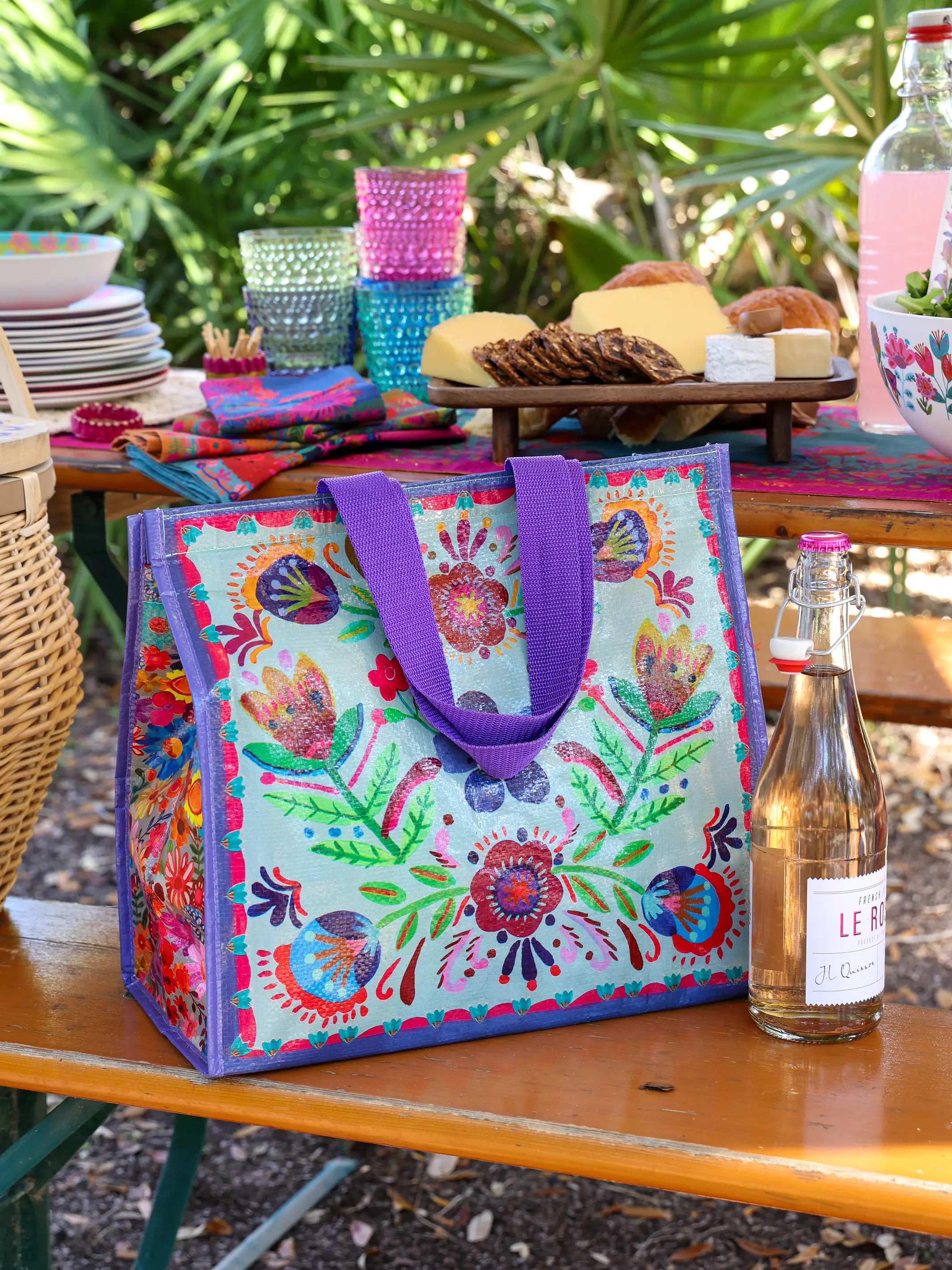Insulated Cooler Tote | Natural Life