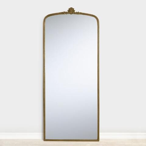 Metal Vintage Style Leaning Full Length Mirror | World Market