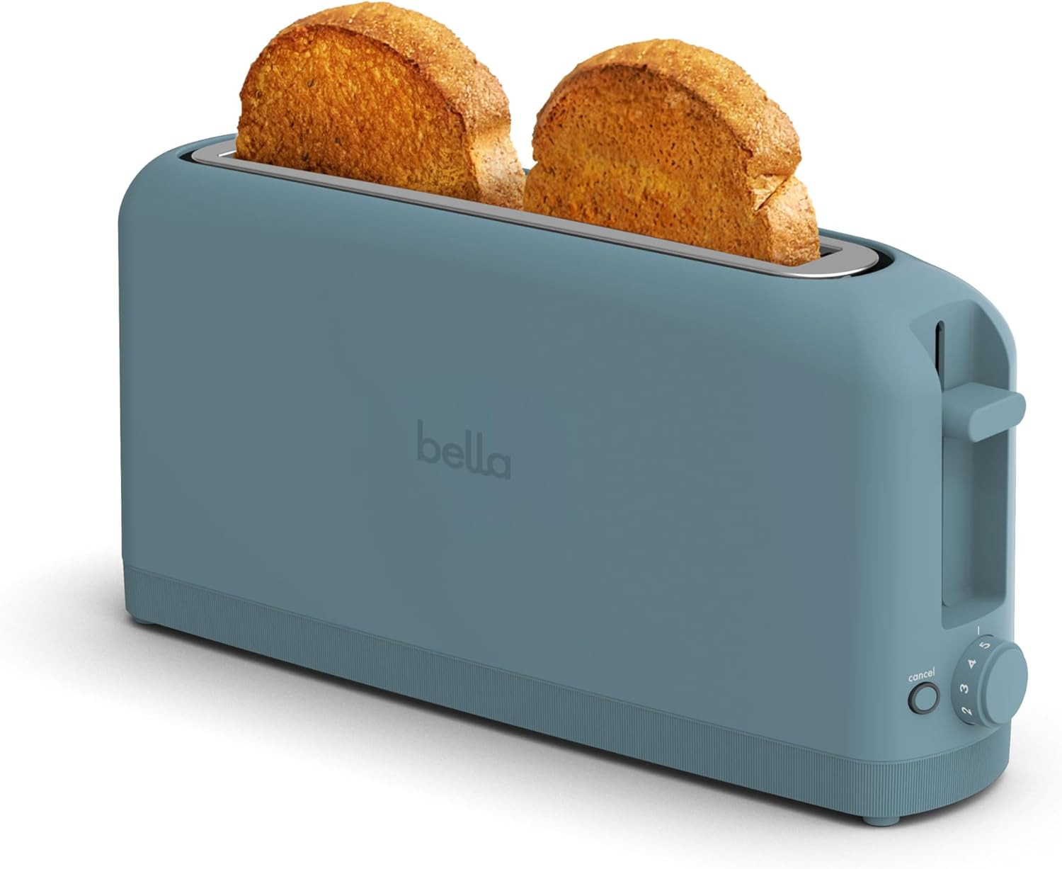 bella 2 Slice Slim Toaster, Fits-anywhere™ Kitchenware, 6 Setting Shade Control with Reheat & C... | Amazon (US)
