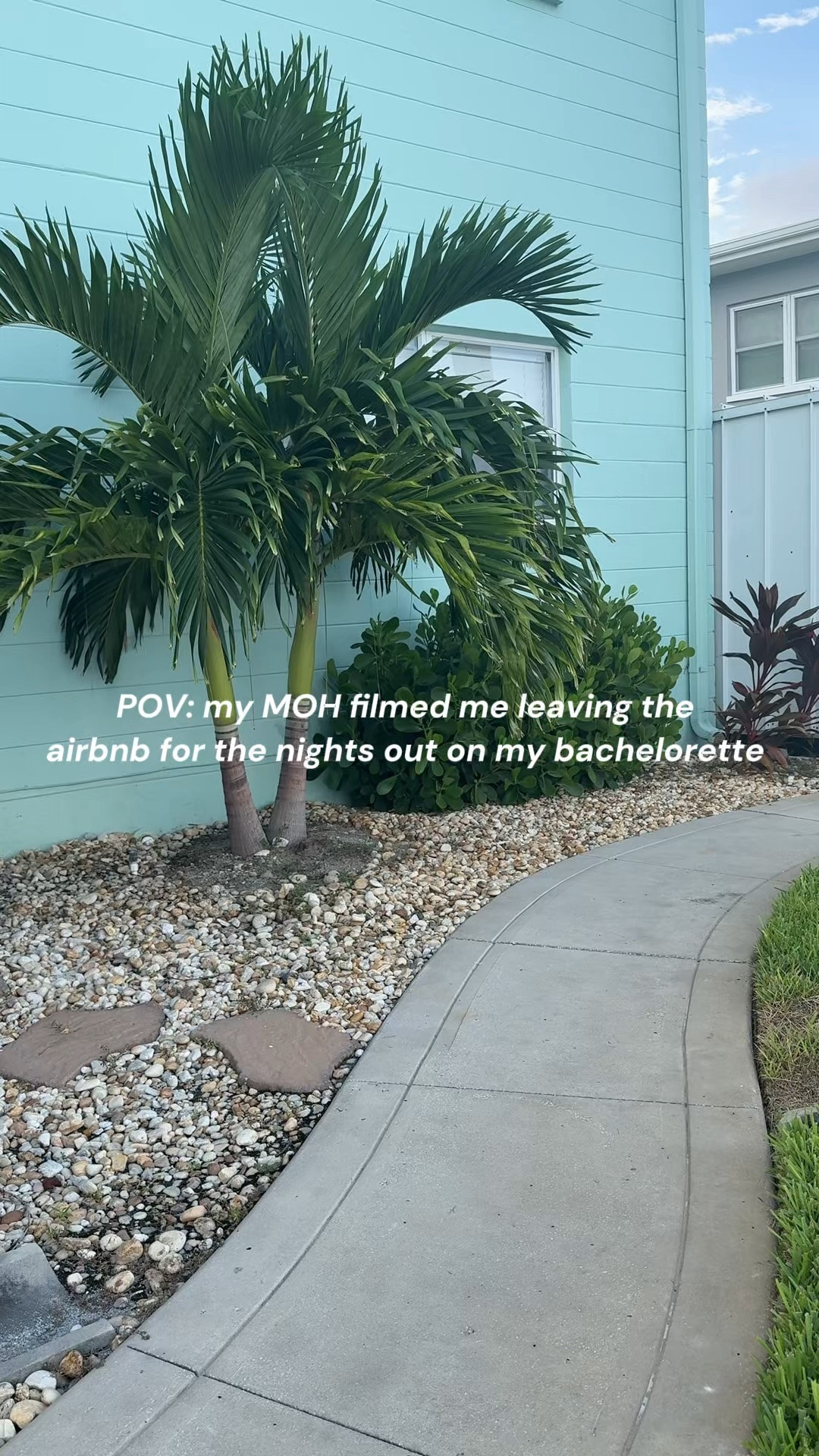 POV: my MOH filmed me leaving the Airbnb for the nights out on my bachelorette 💍🤍

#bachelorettetrip #bacheloretteoutfits #bridaloutfits #bridetobe #bride

#LTKWedding #LTKgrwm #LTKootd