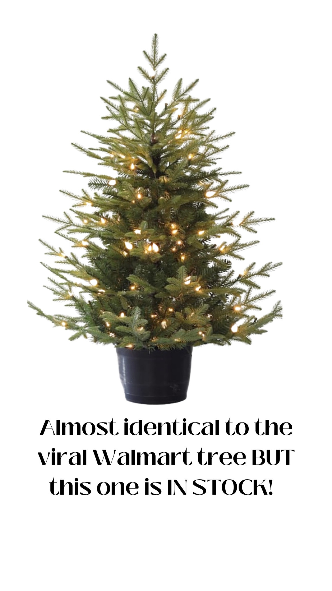 The viral Walmart tree has been out of stock for a long time, but this one is almost identical, and is ready to ship from at home. 

#LTKhome #LTKHoliday #LTKSeasonal