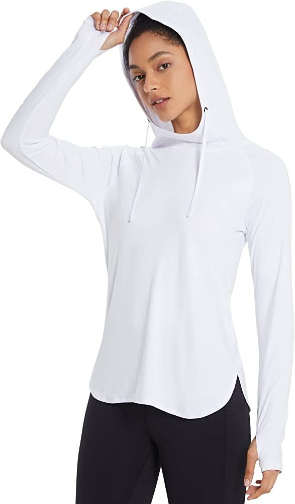 BALEAF Women's UPF 50+ Long Sleeve Hoodie Shirts Sun Protection SPF Hiking Fishing Lightweight Th... | Amazon (US)