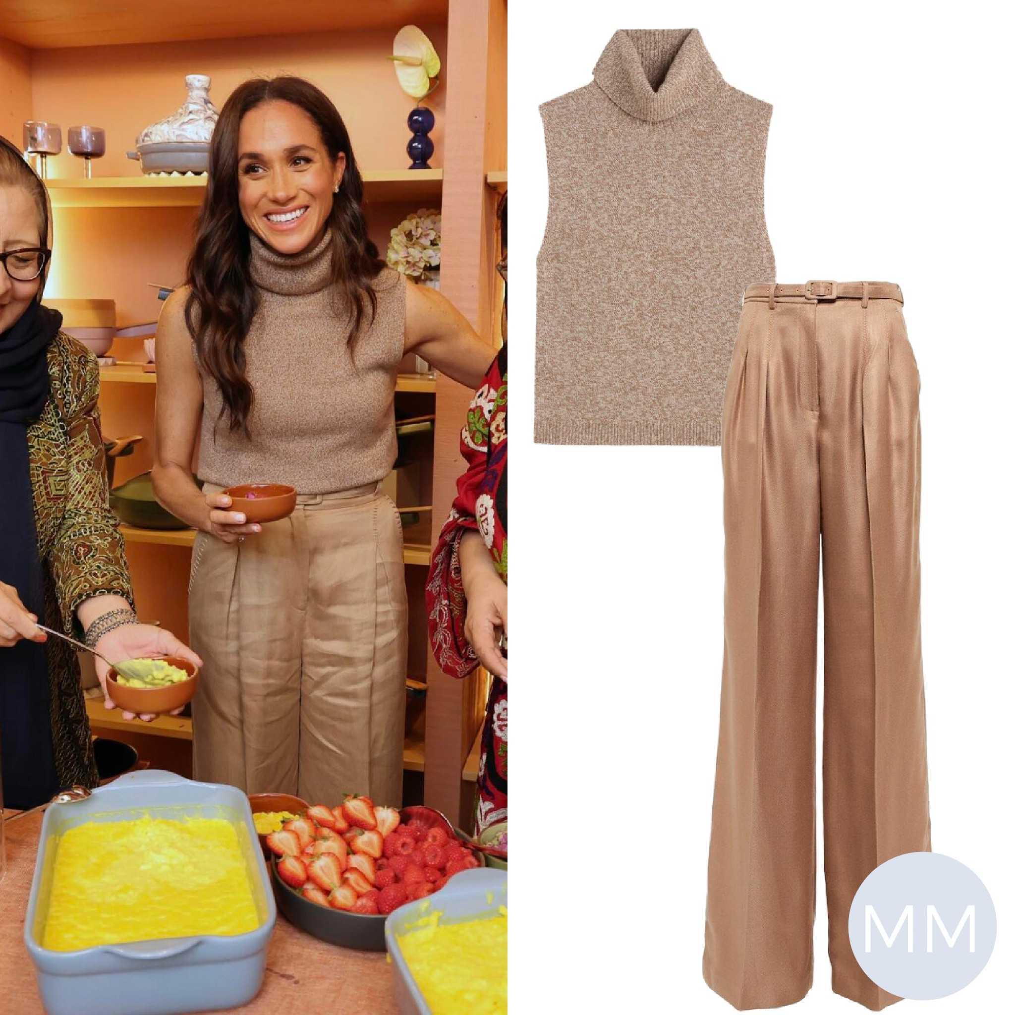 Mixing and matching monochromatic looks is Meghan Markle’s style superpower! We loved this chic look featuring LeSet and Gabriela Hearst.

#LTKHoliday #LTKOver40 #LTKParties