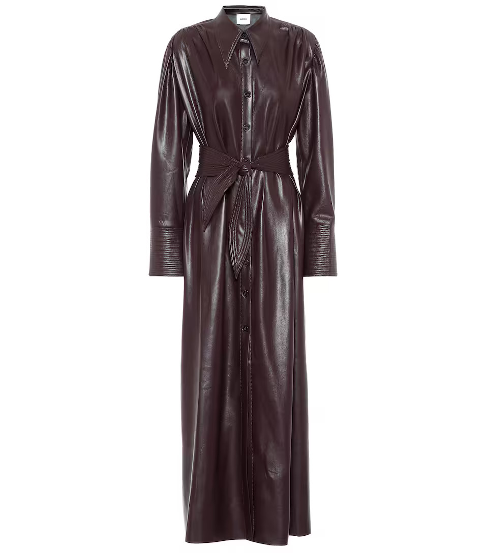 Rosana faux leather shirt dress | Mytheresa (US/CA)