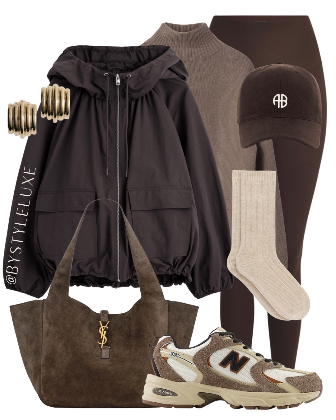 In love with this new lightweight brown jacket, styled here with staple brown leggings and trainers for the perfect off-duty look 

#trainers #leggings #casuallook 

#LTKwinter #LTKeurope #LTKshoes
