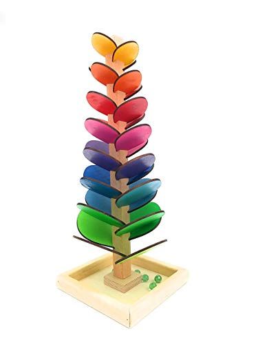 Wooden Marble Sound Tree, Singing Tree Marble Run, 20 inches, Interactive Learning Toy for Kids C... | Amazon (US)