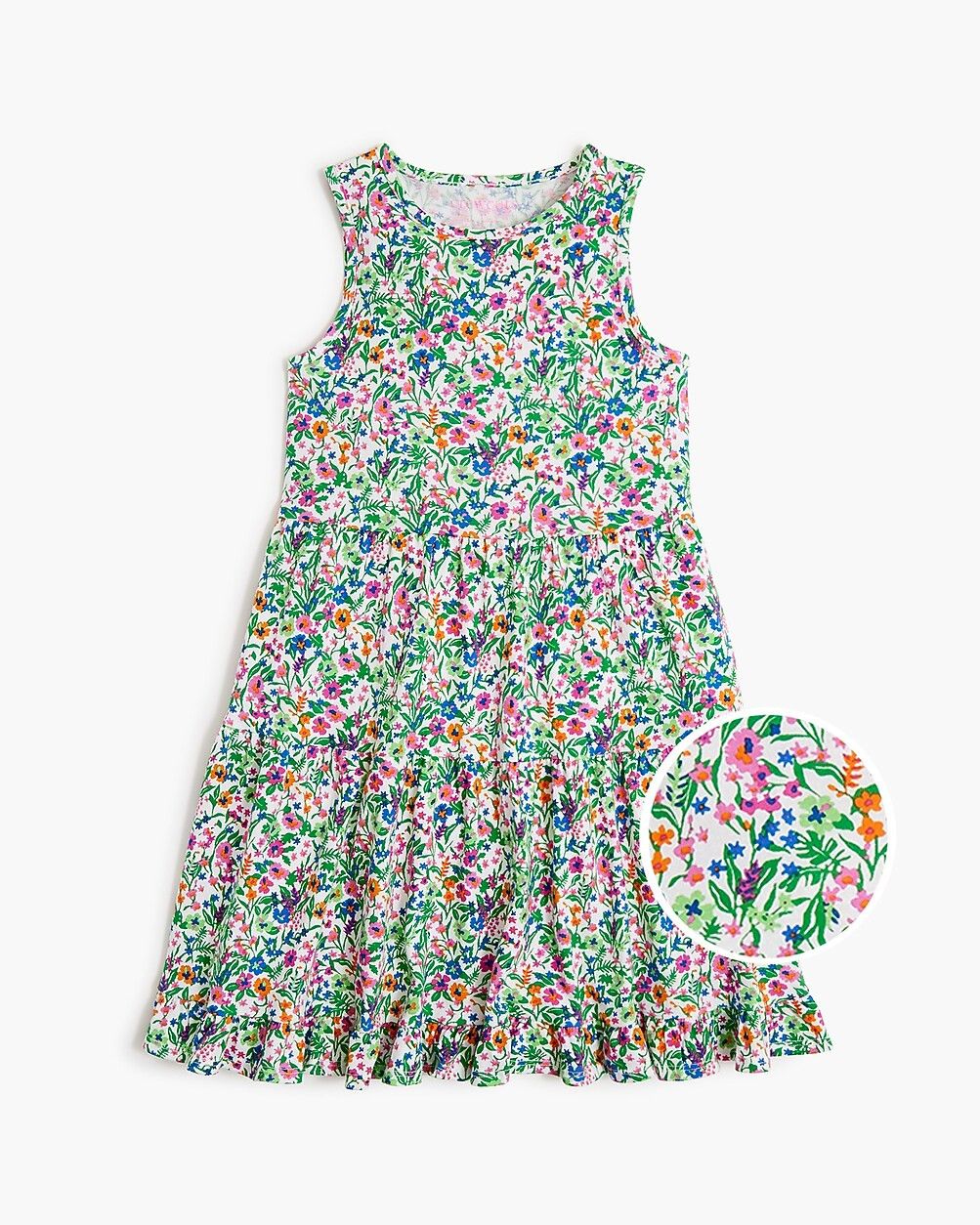 Girls' floral tank dress | J.Crew Factory