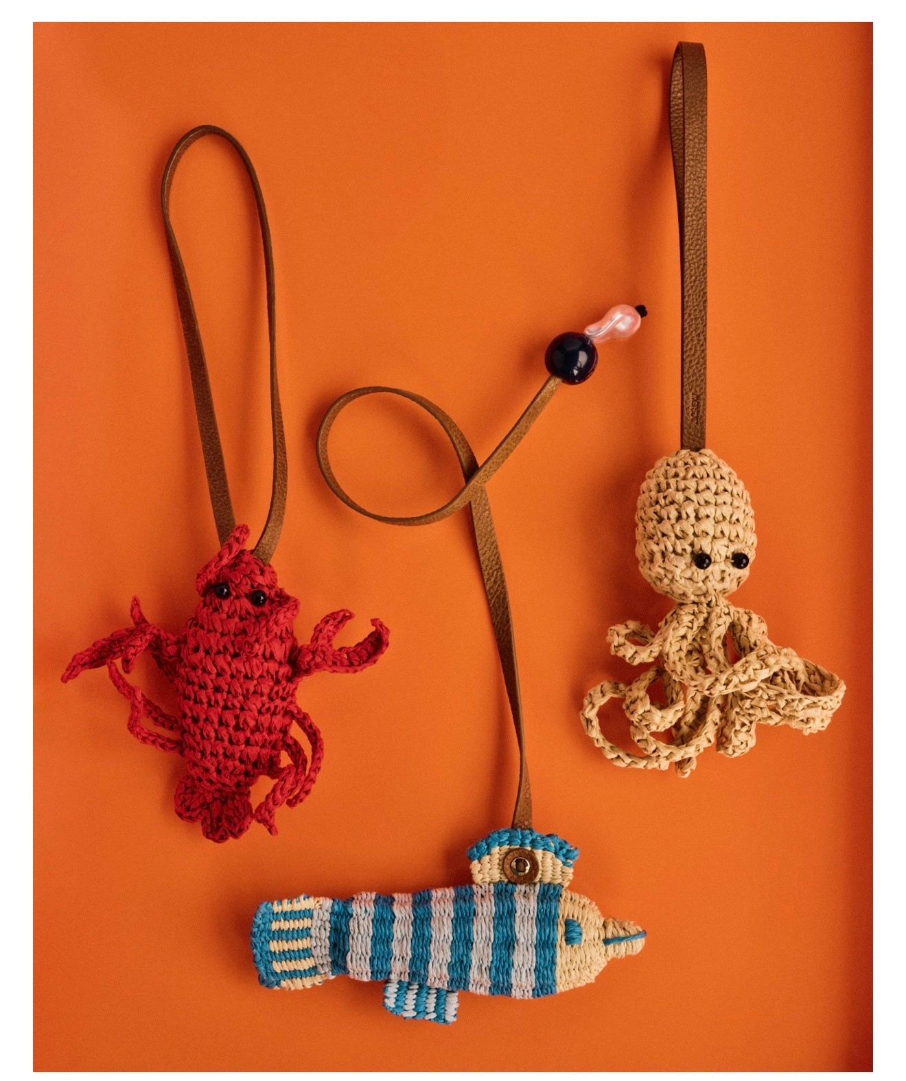 Jcrew bag charms

Handwoven raffia lobster bag charm

Handwoven raffia octopus bag charm
Fish
Strawberry

#LTKSeasonal #LTKTravel #LTKWorkwear