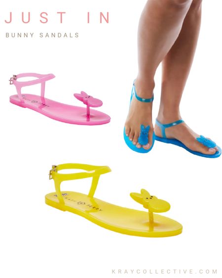 That’s right Peep Bunny Jelly sandals by Katy Perry. 

Spring sandals | spring shoes | Easter 

#LTKFind #LTKSeasonal #LTKshoecrush