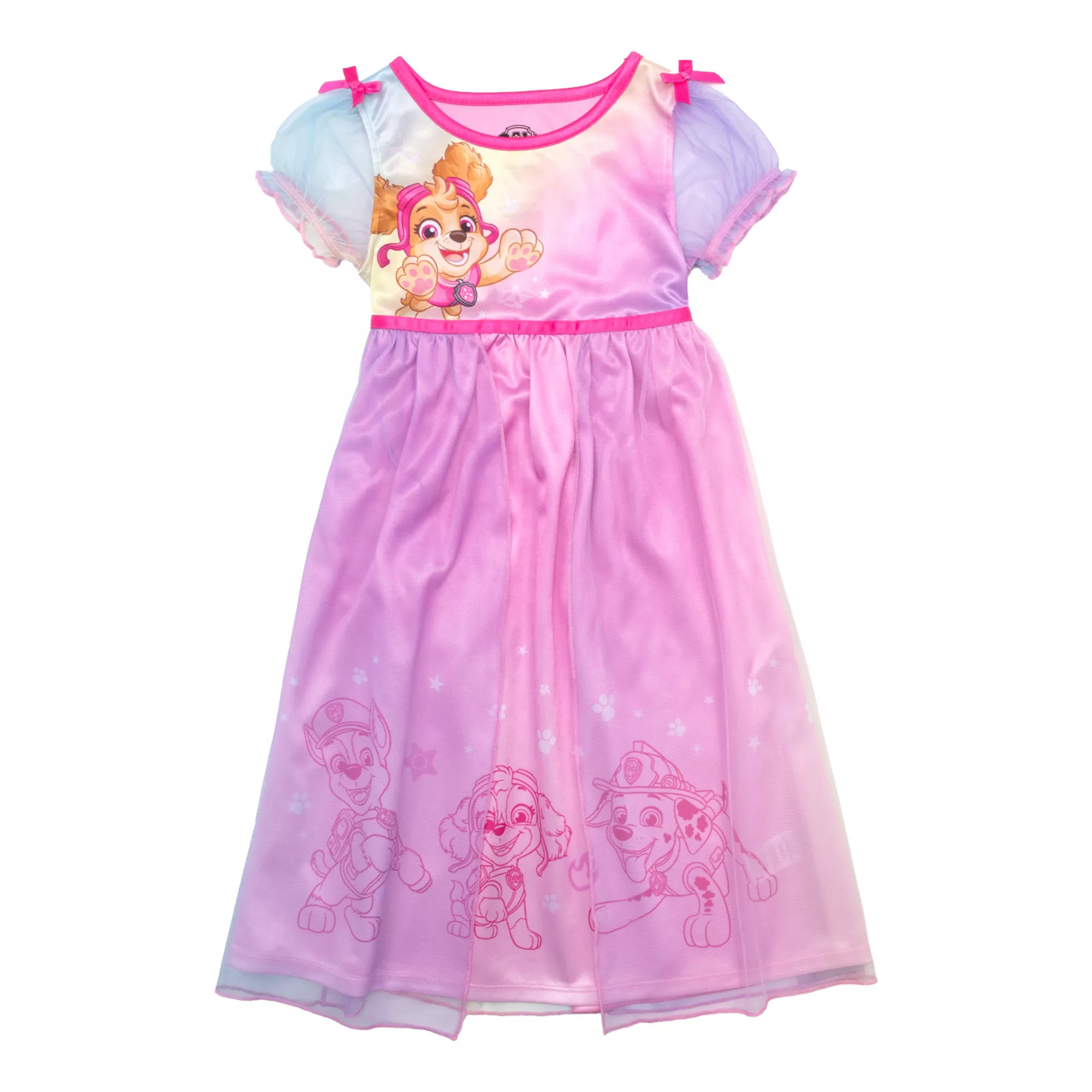 Toddler Girls Paw Patrol Rainbow Skye Nightgown | Kohl's