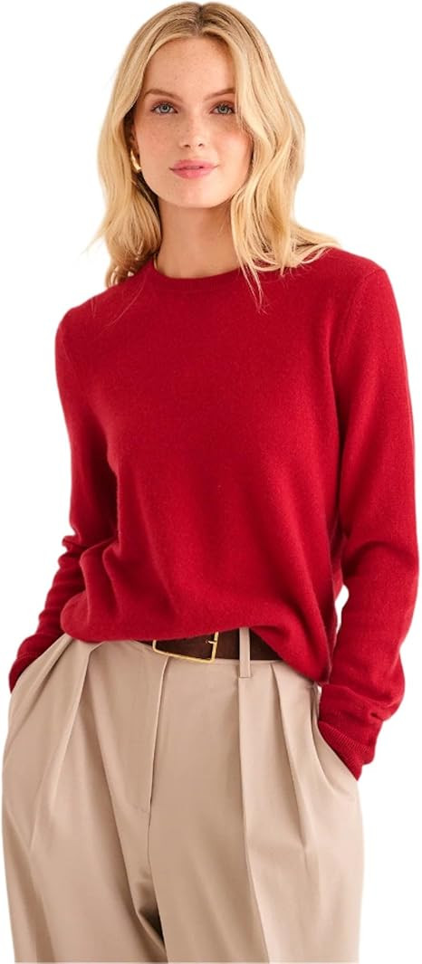 NAADAM Womens The Original Cashmere Crewneck Sweater | Amazon (US)