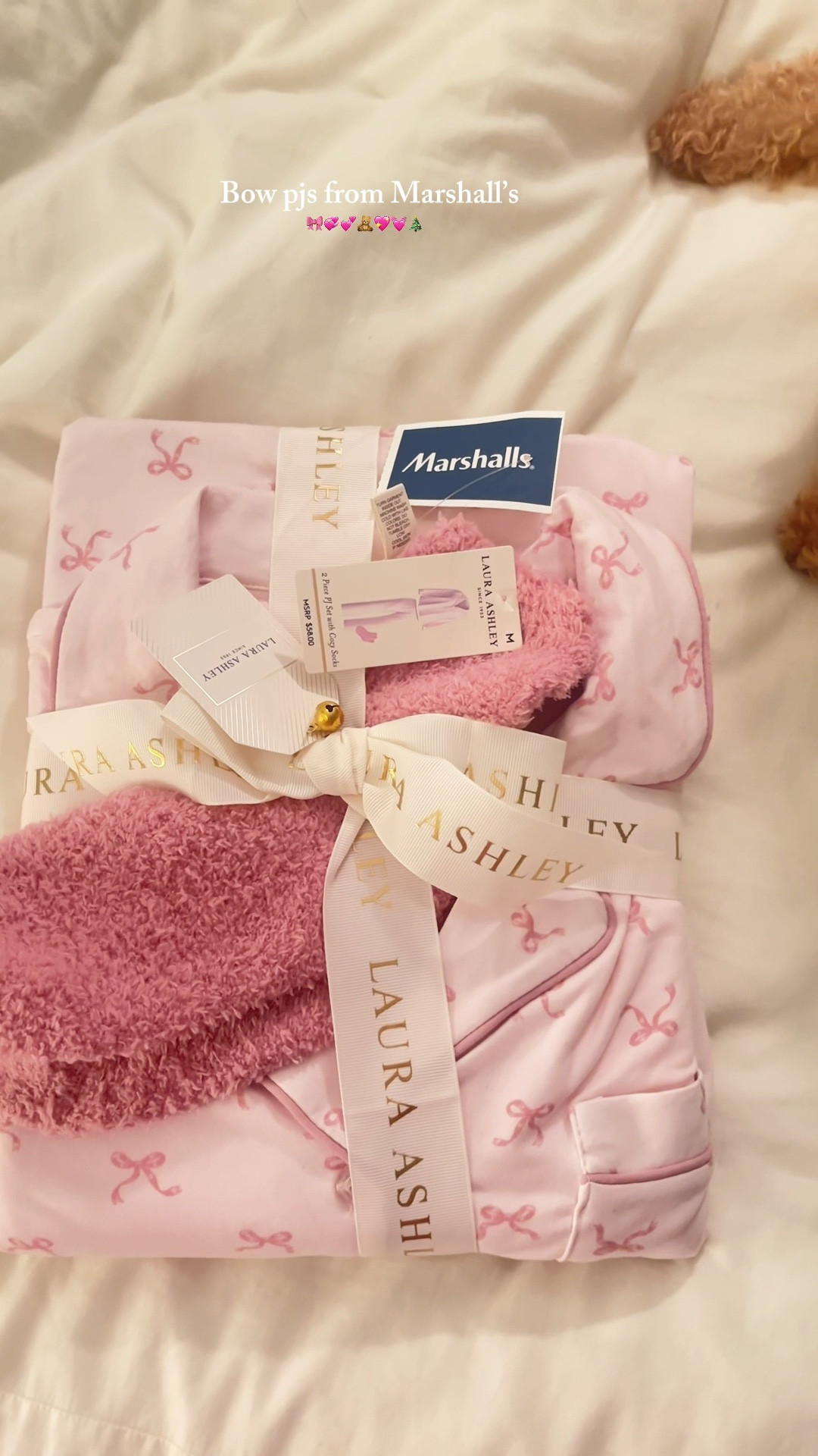 Marshall’s bow Christmas pajamas 💖

#LTKSaleAlert #LTKHoliday #LTKSeasonal