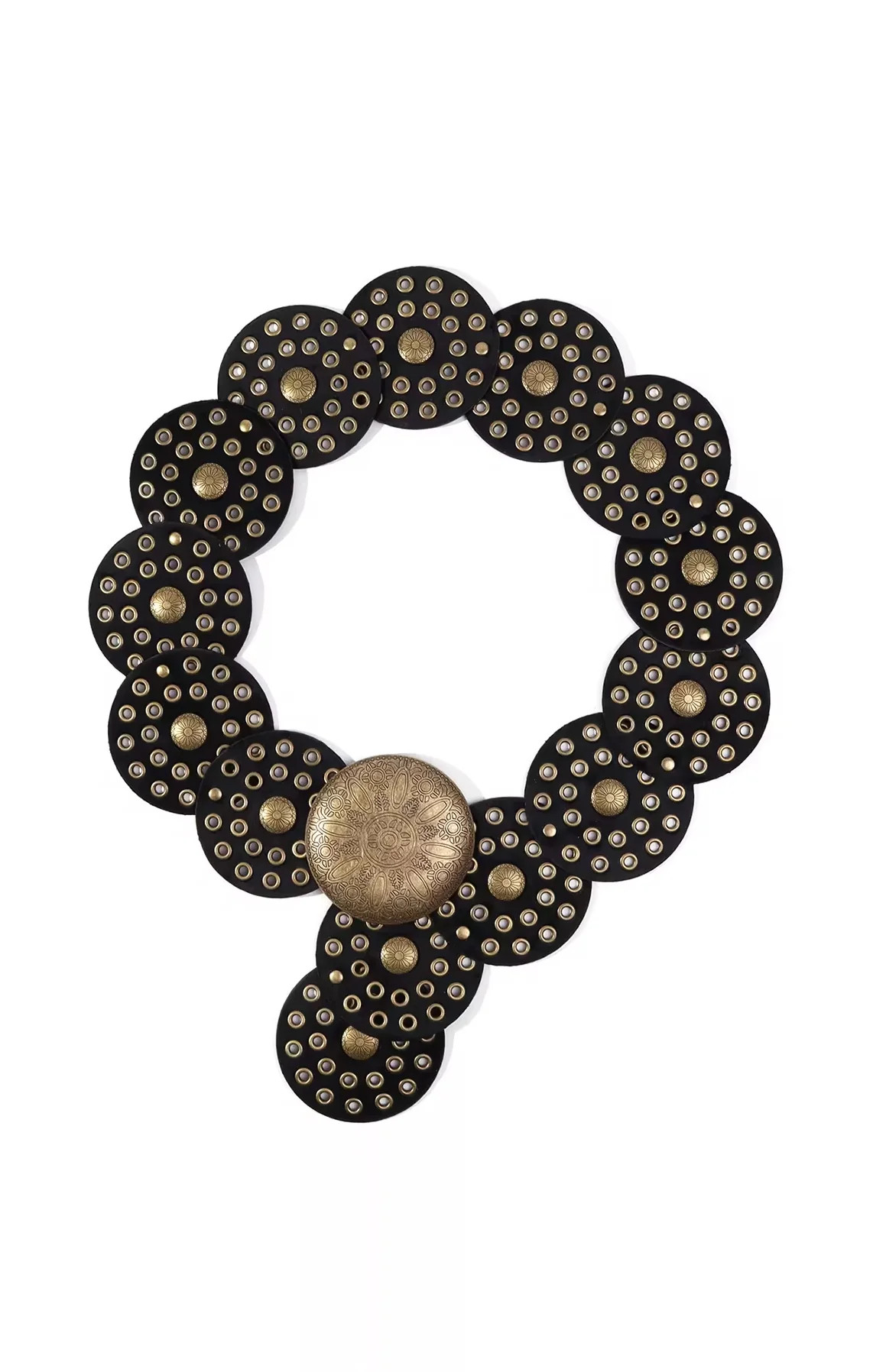 Western Studded Belt ~ Black/Gold | Show Me Your Mumu