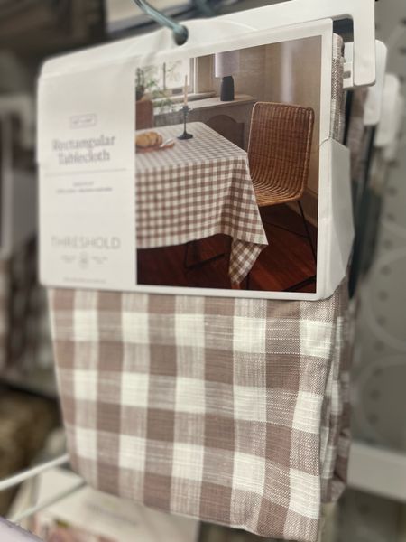 Loving this new Gingham Tablecloth in Taupe for only $20! Comes in round too!

Tablecloth, runner, plaid, gingham, thanksgiving, fall table, entertaining, entertainment, cottage, baby shower, event, fall festival 

#LTKFind #LTKSeasonal #LTKhome