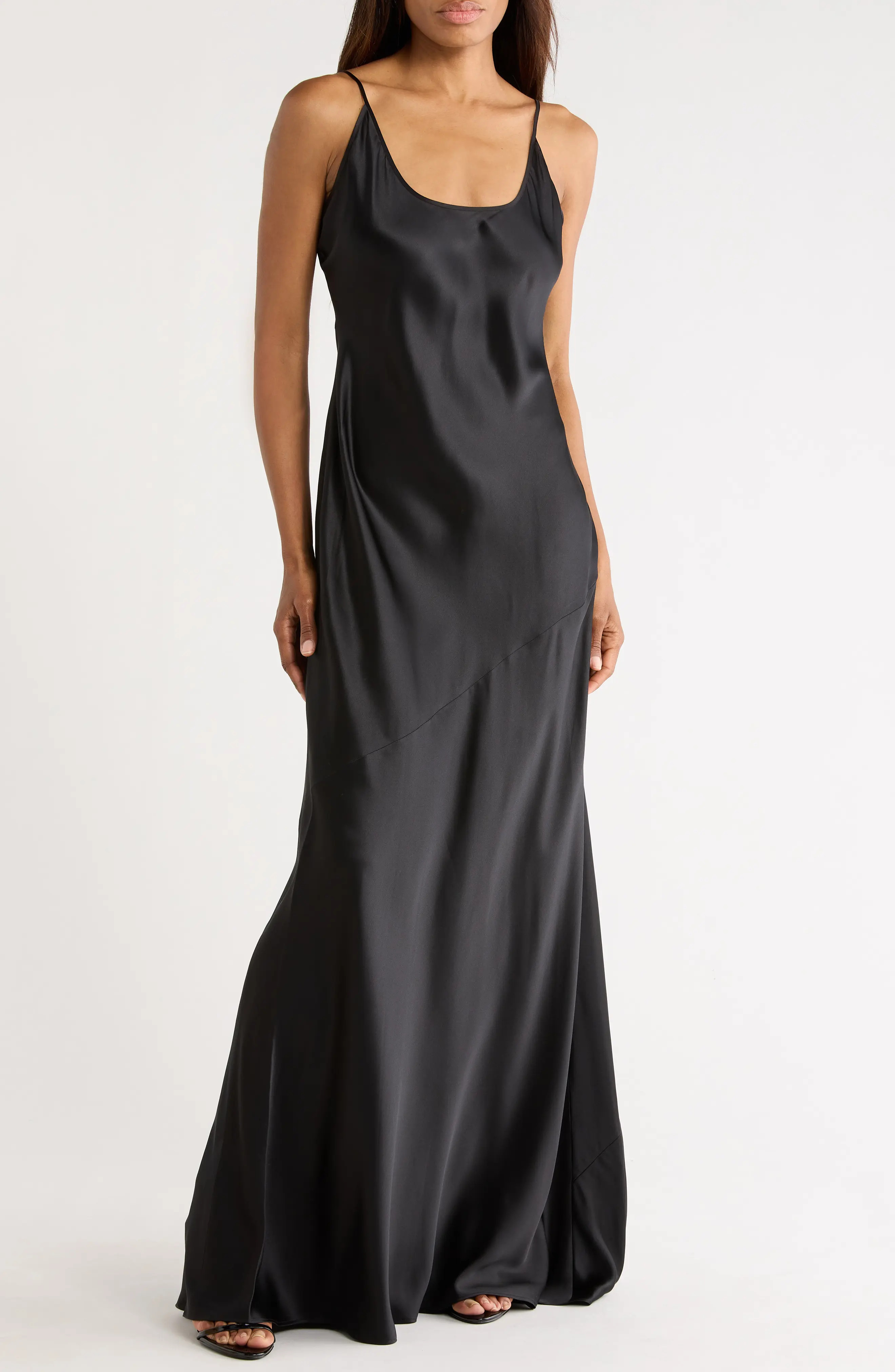 Charmaine Spaghetti Strap Silk Gown (Women) | Nordstromrack | Nordstrom Rack