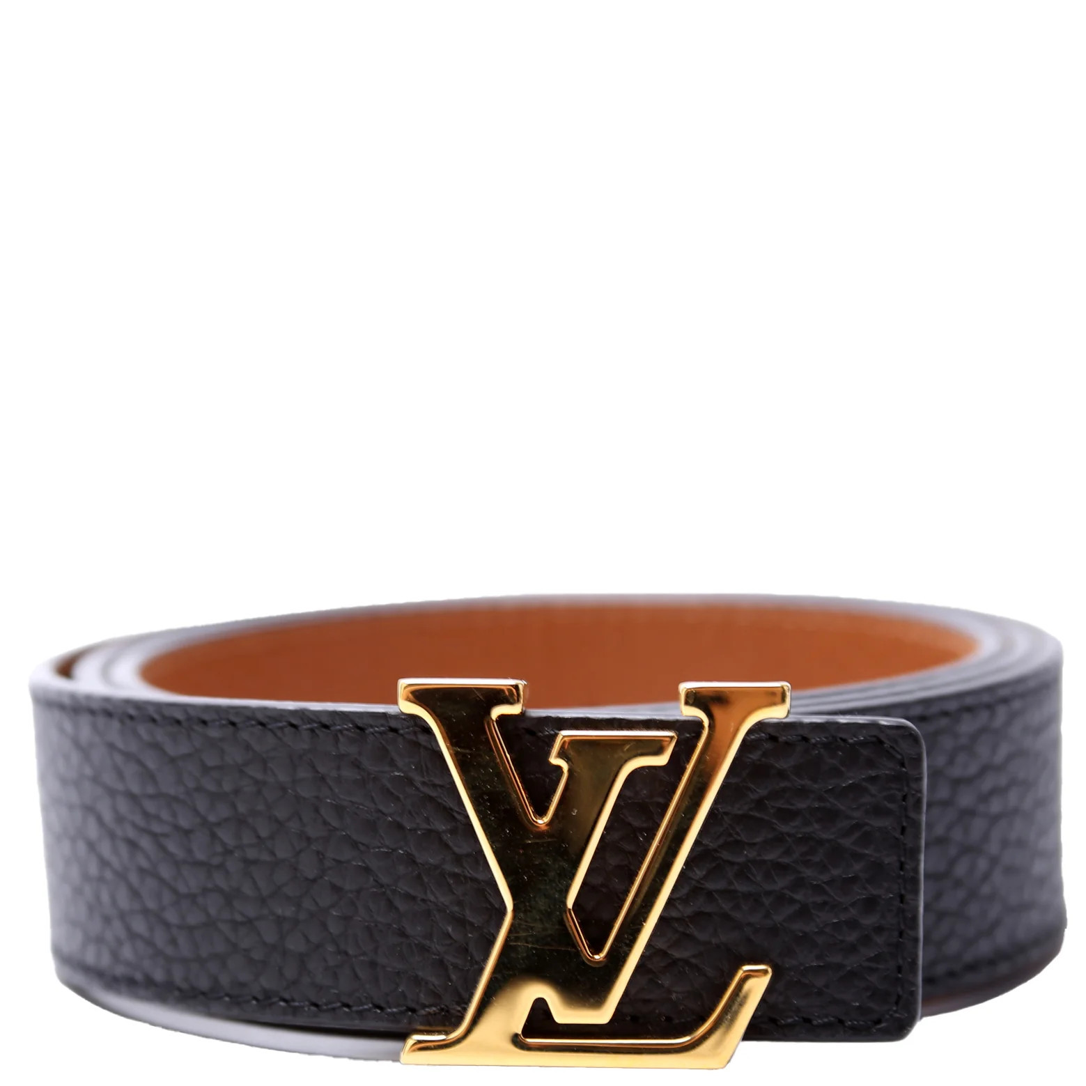 LV Initiales 30MM Taurillon Reversible Belt Size 80/32 | Keeks Designer Handbags