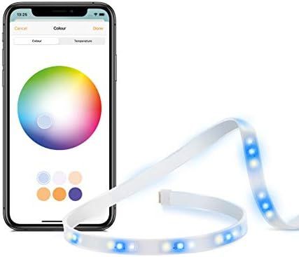 Eve Light Strip - Apple HomeKit Smart Home LED Lights Strip, Full Color Spectrum and White, 1800 ... | Amazon (US)