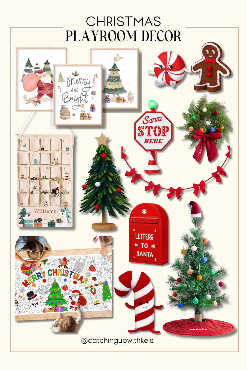 Turning the playroom into a little Christmas wonderland! Festive, fun, and kid-approved — sharing the cutest decor finds to make the season magical! #LTKholiday #LTKhome #christmasdecor 

 