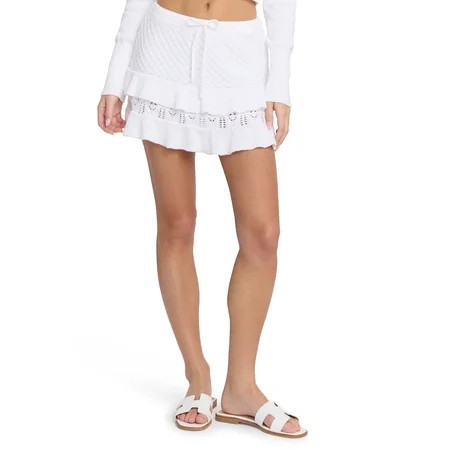 Mills by Millie Bobby Brown Women s Ruffle Tier Skirt Sizes XXS-XXL | Walmart (US)