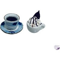 Dollhouse Miniature 1"" Scale Hot Drinks | Etsy (US)