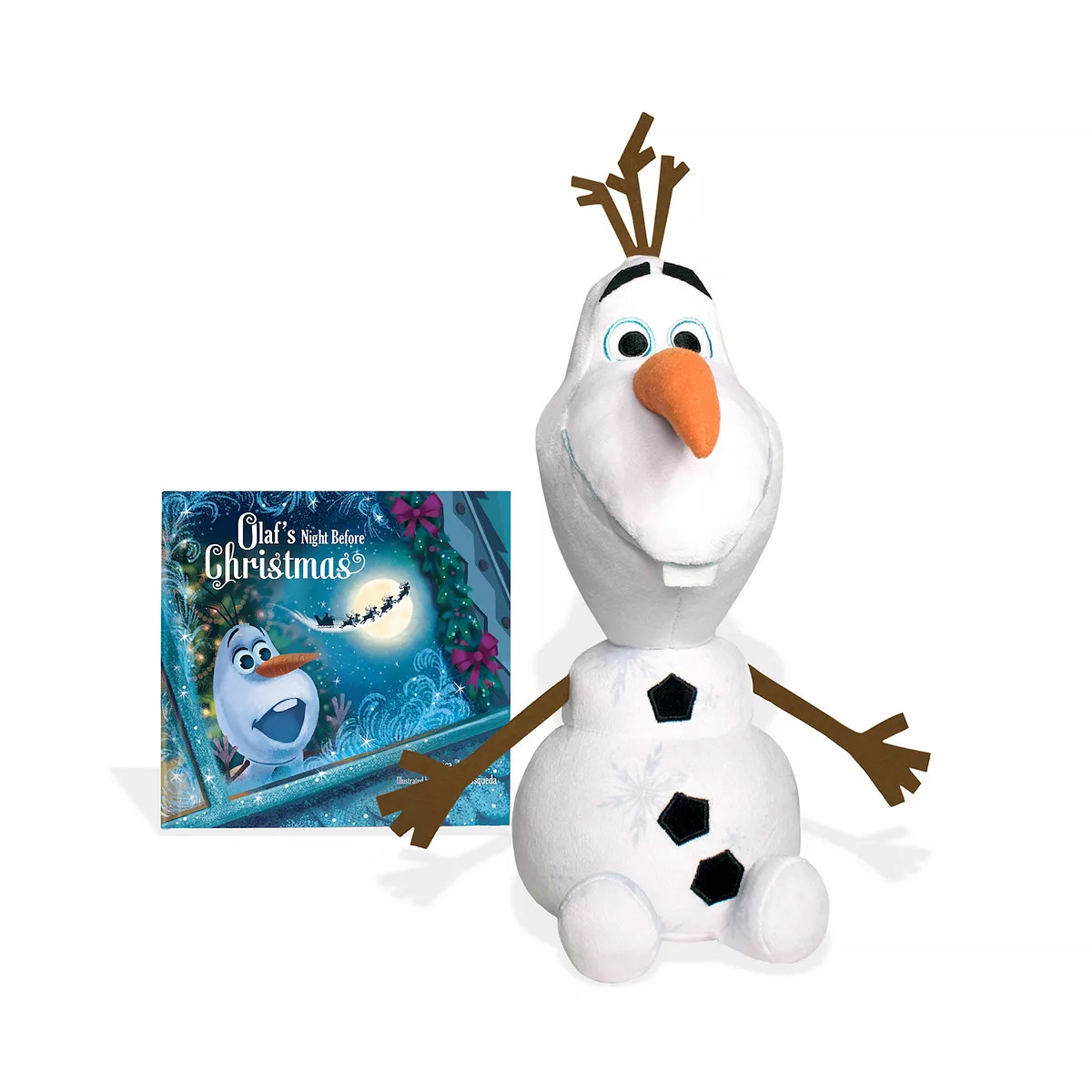 Kohl's Cares® Disney's Frozen Olaf Plush & Christmas Book Bundle | Kohl's