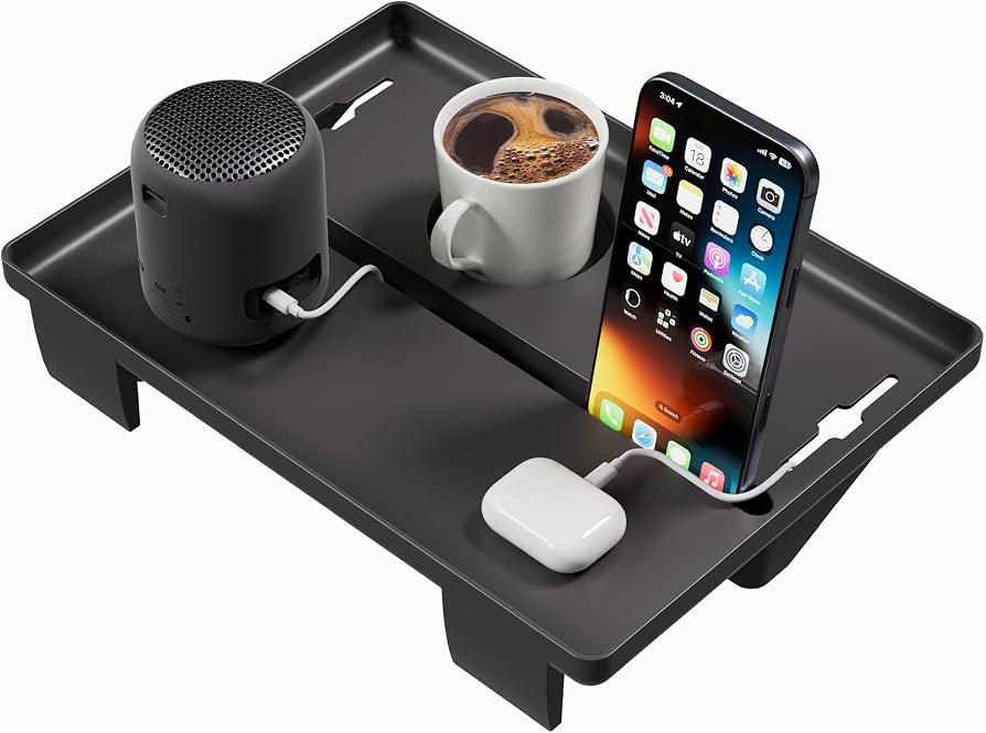 JOYMOOP Clip-On Bedside Shelf for Bunk Beds, Dorm Room Essentials, Bedside Caddy, No-Tool Install... | Amazon (US)