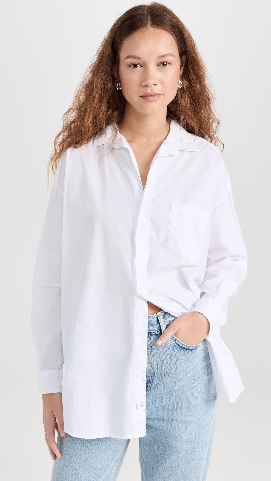 Shirley Oversized Button-Up Shirt | Shopbop