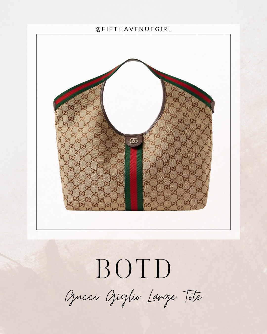 Bag of the day: Gucci Giglio tote 👜 

#LTKgrwm #LTKWorkwear