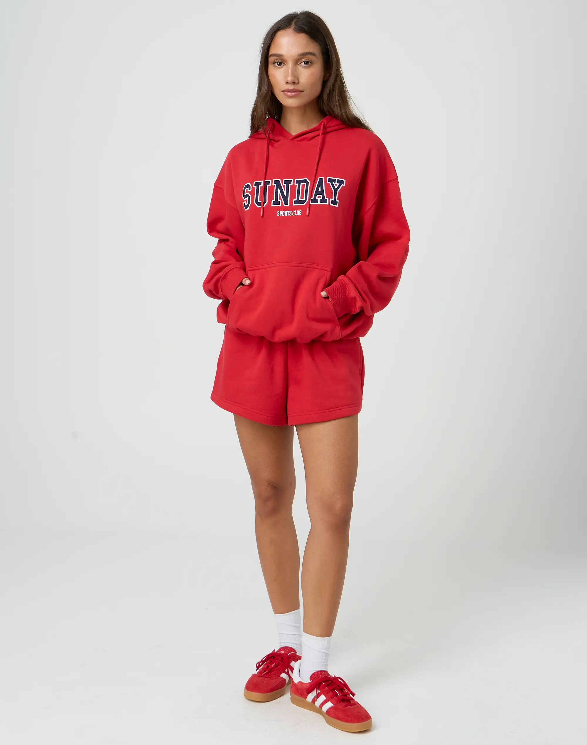 Embroidered Oversized Hoodie | Glassons (Australia)