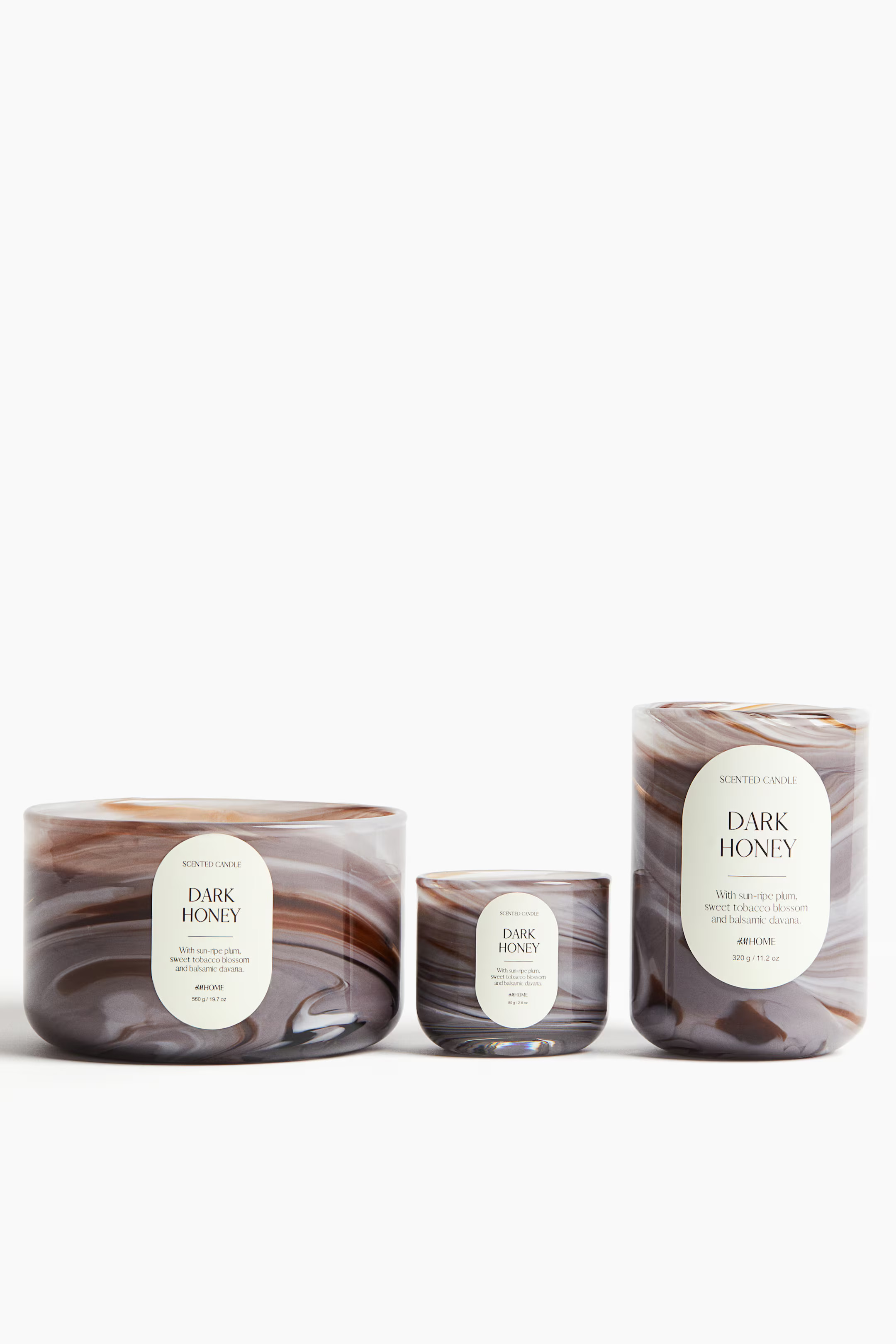 Large Scented Candle in Glass Holder | H&M (US + CA)