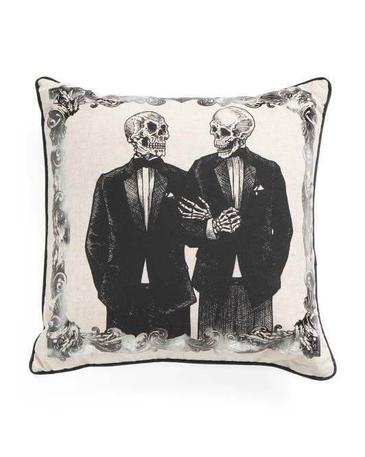 18x18 Newly Dead Grooms Pillow | TJ Maxx